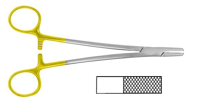 TC BARRY STERNAL Голкотримач; прямий; із зубчиками; 15,0см. Tontarra Medizintechnik GmbH